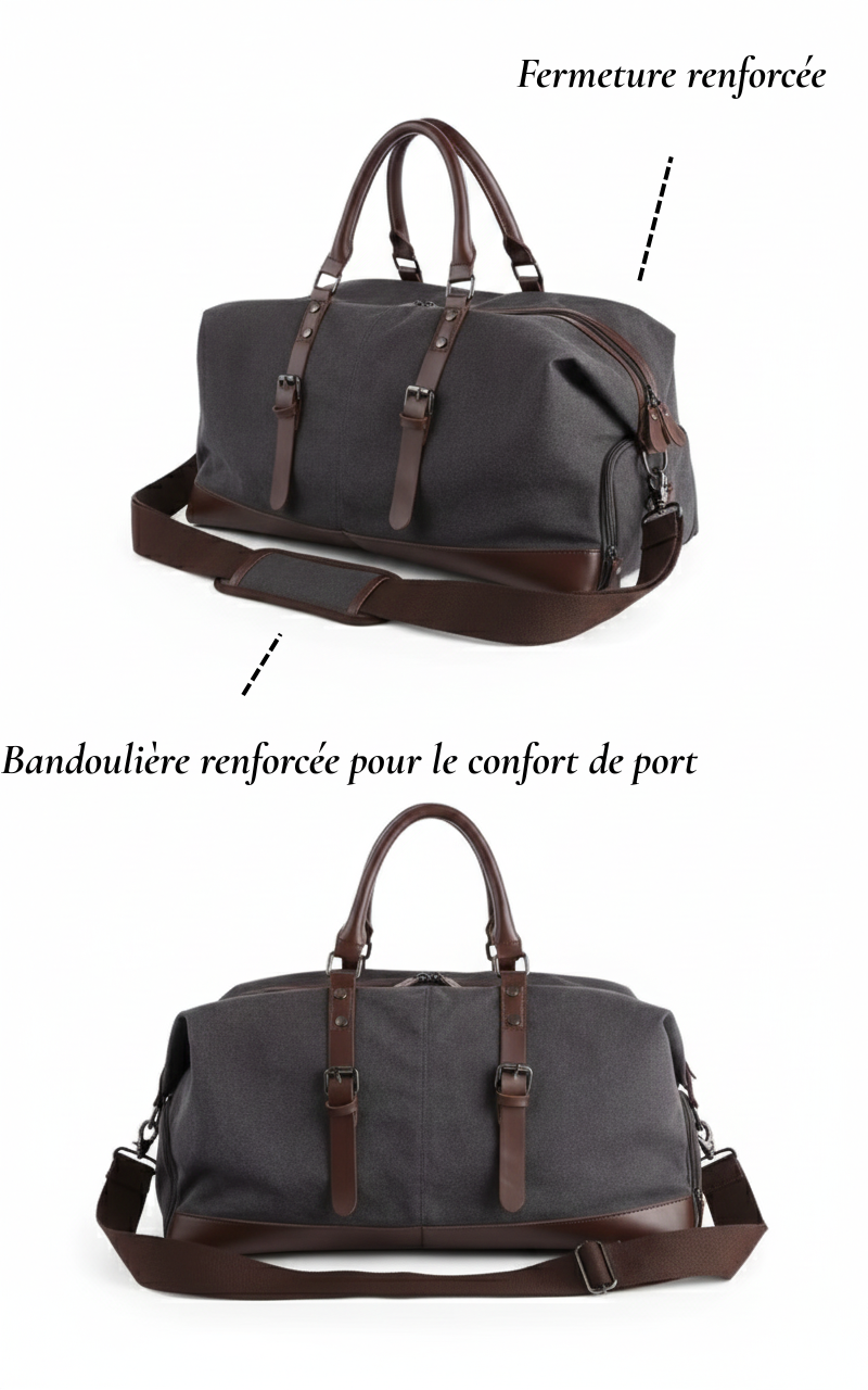 Sac de voyage en toile - Lupin