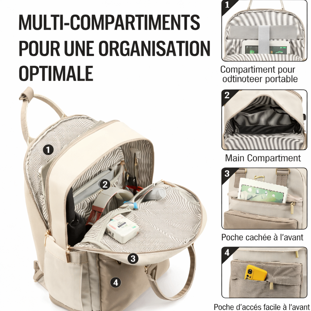 Sac à dos ordinateur - Panda