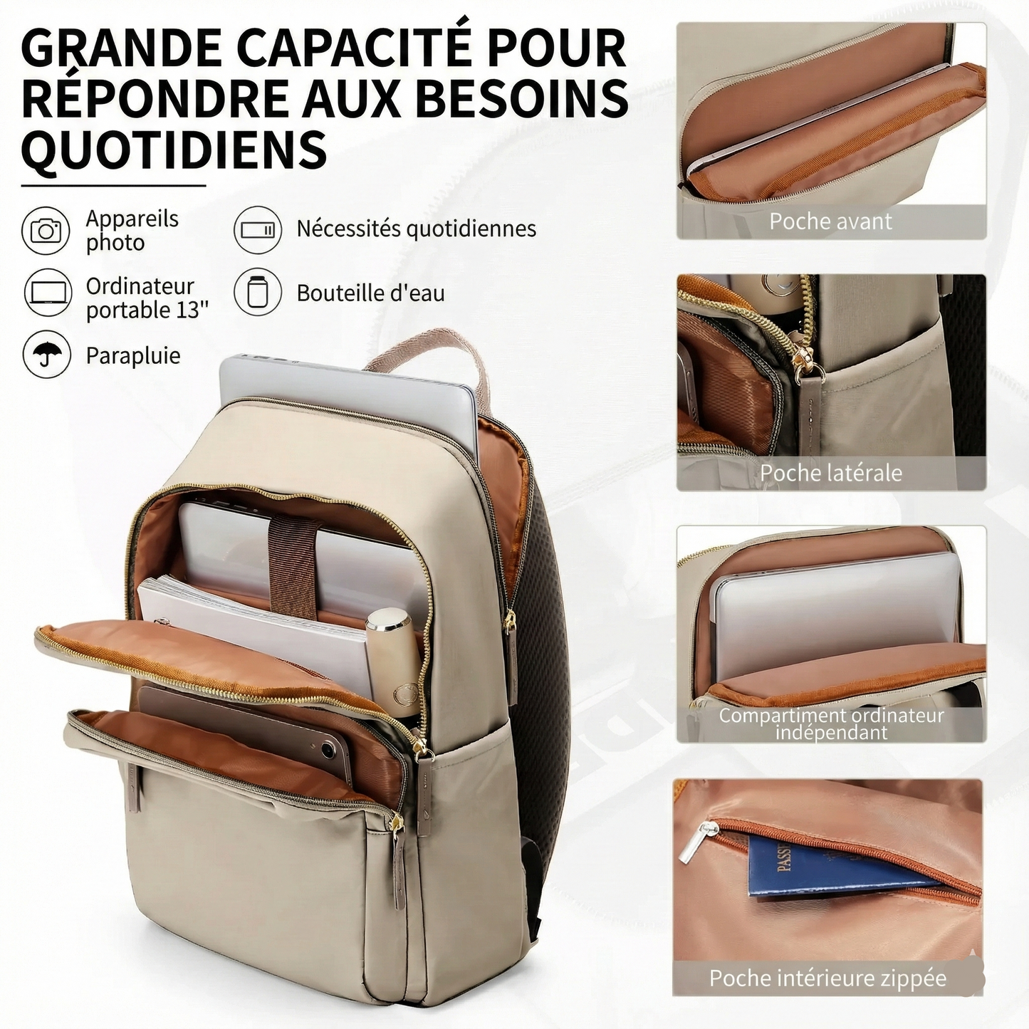 Sac à dos ordinateur - Yagomi