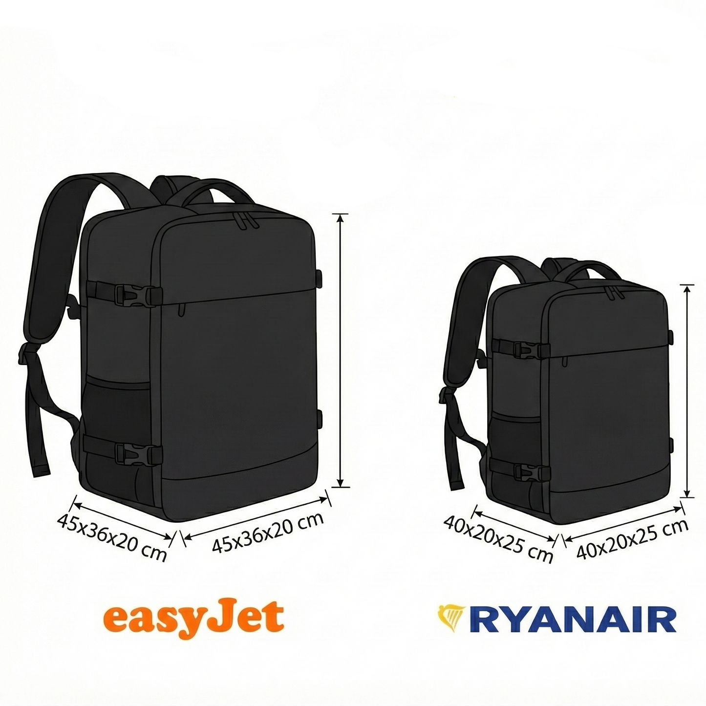 Sac cabine - Boussole