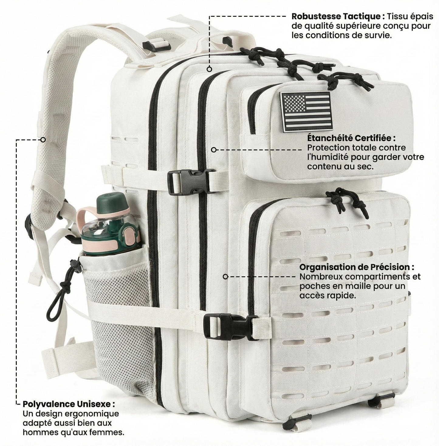 Sac à dos ordinateur - Tactique