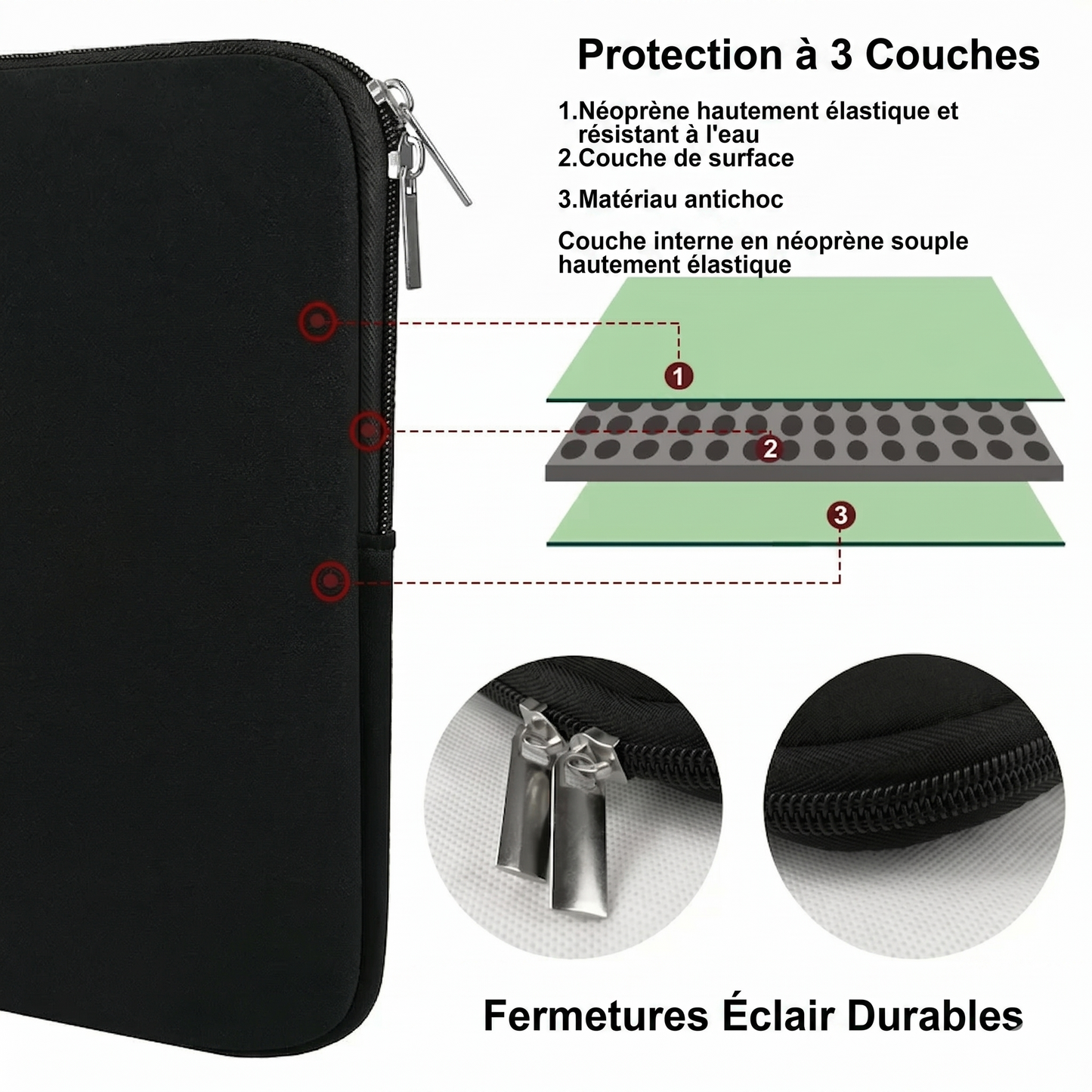 Housse de protection pour ordinateur portable - Blackshield