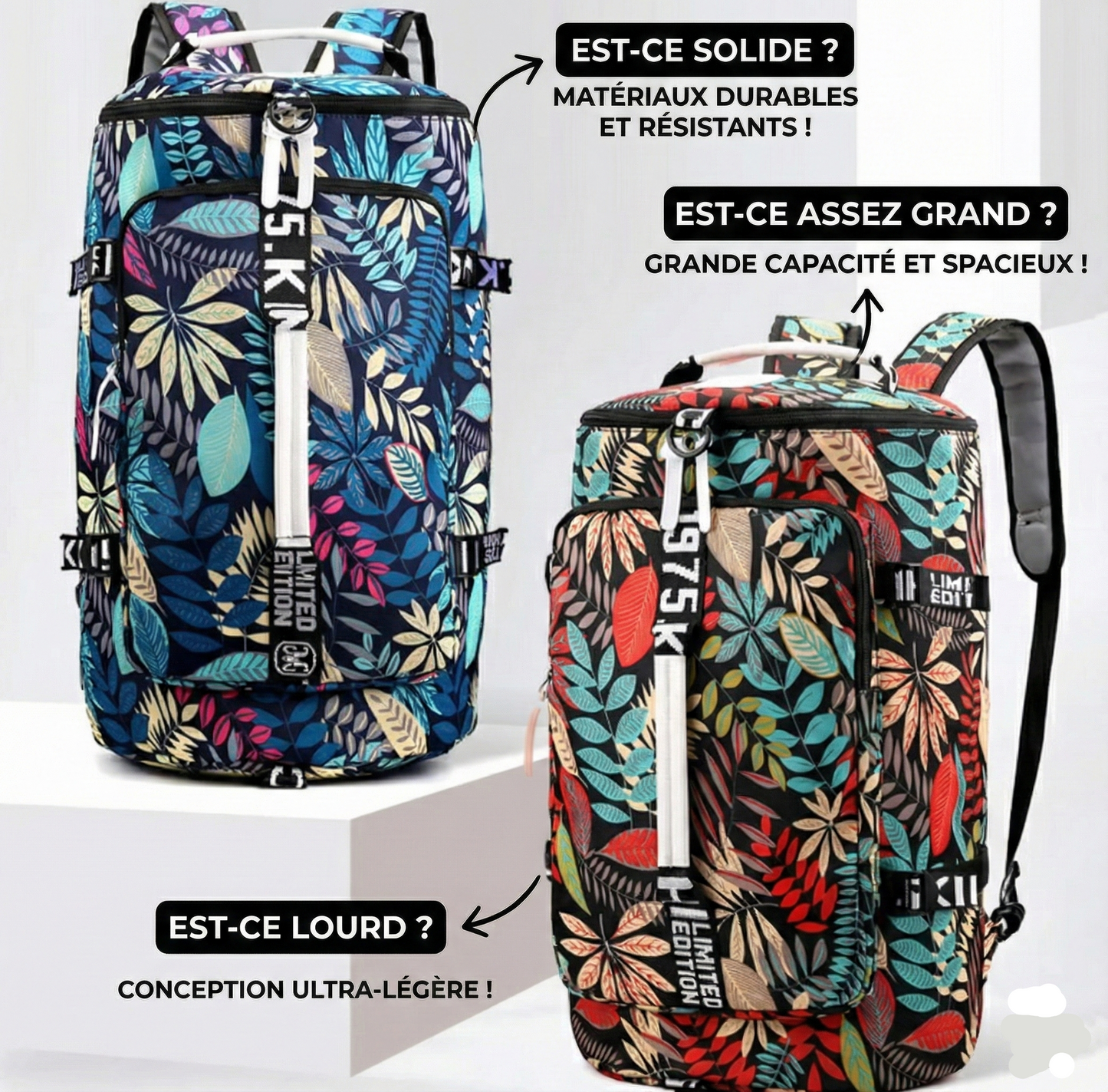 Sac de voyage - Paon