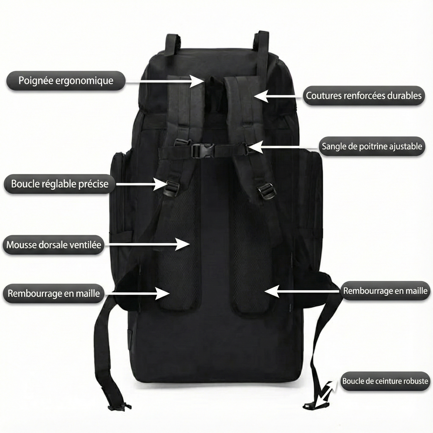 Grand sac de voyage - Mégalodon