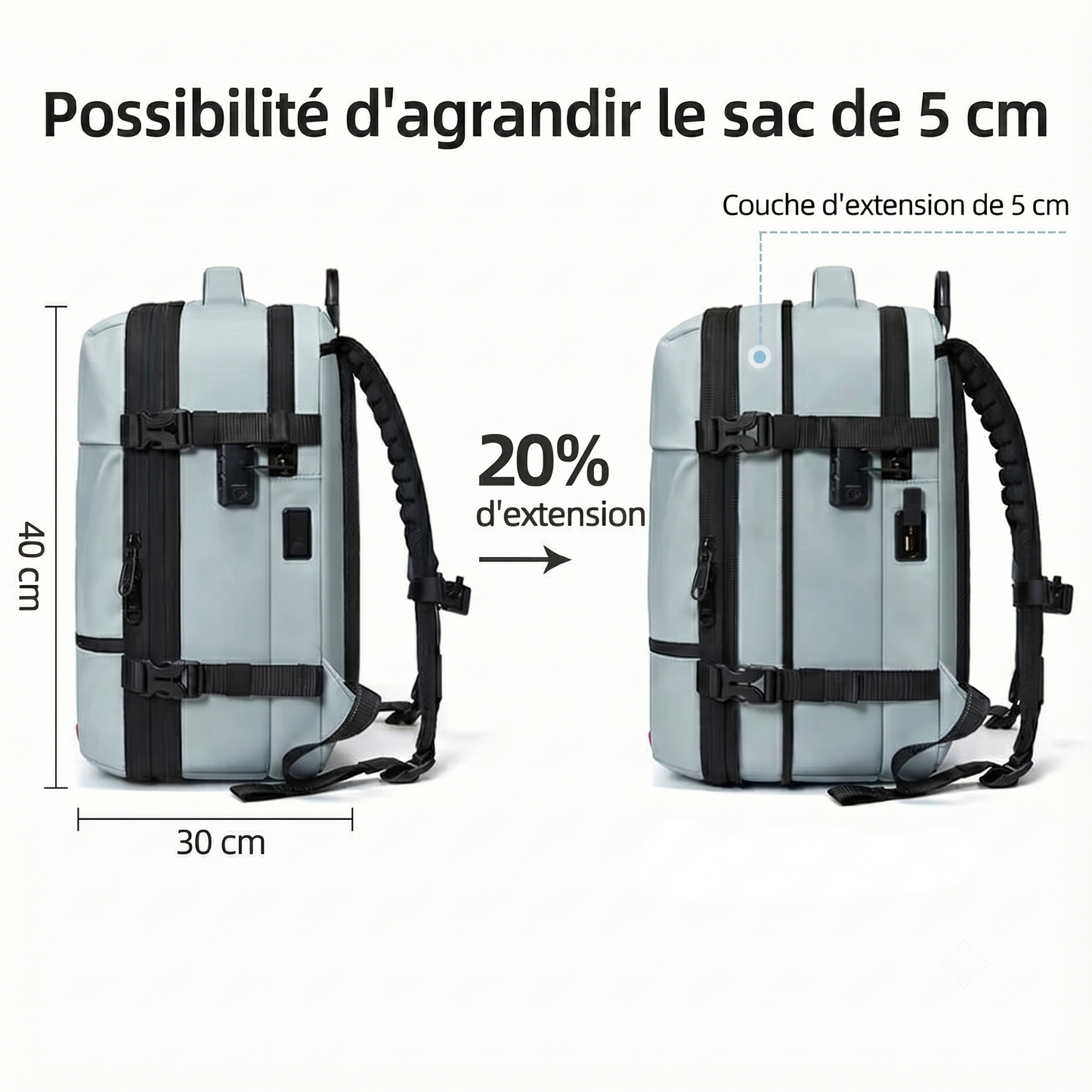 Sac cabine Vacuum - L'Under Seat