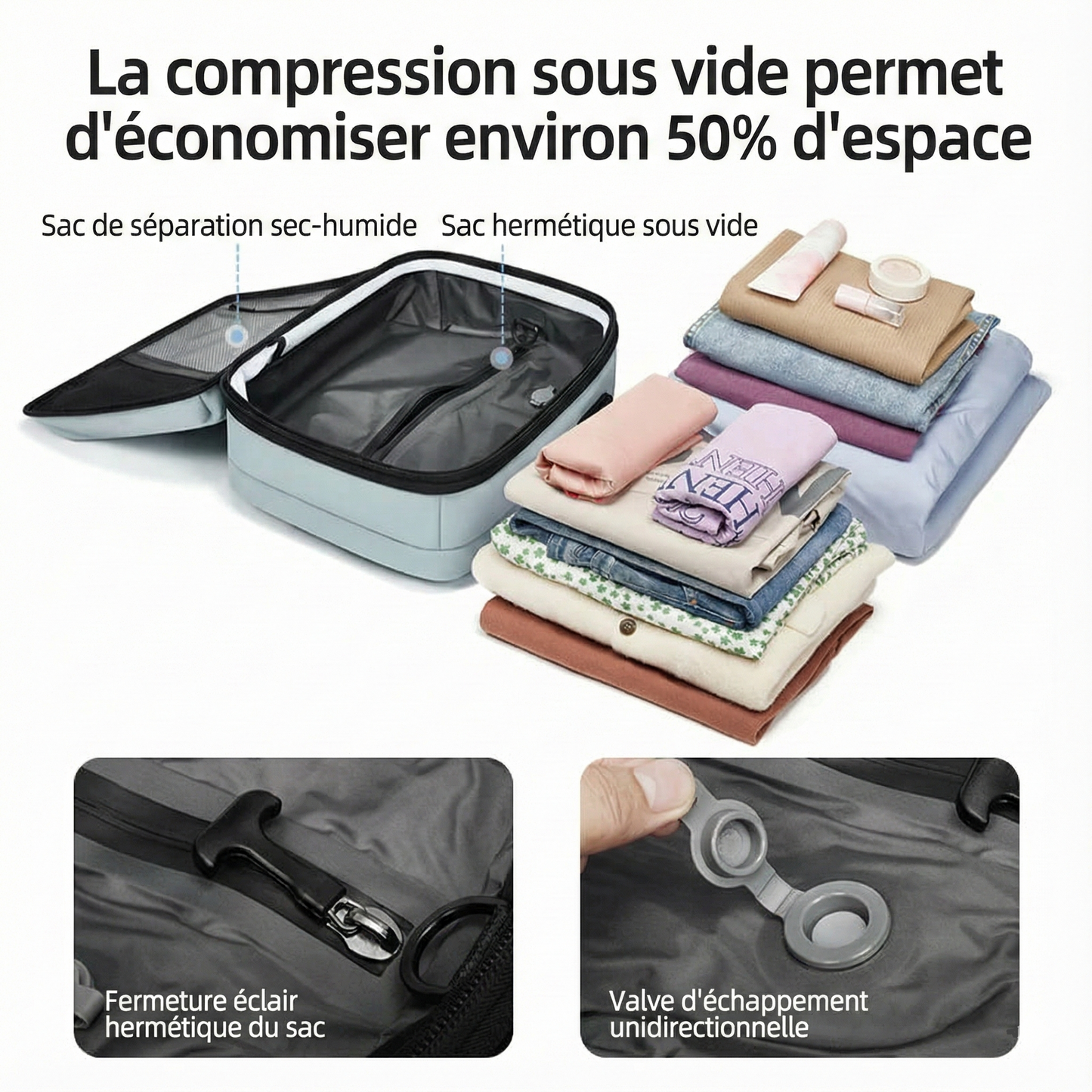 Sac cabine Vacuum - Le stratégique