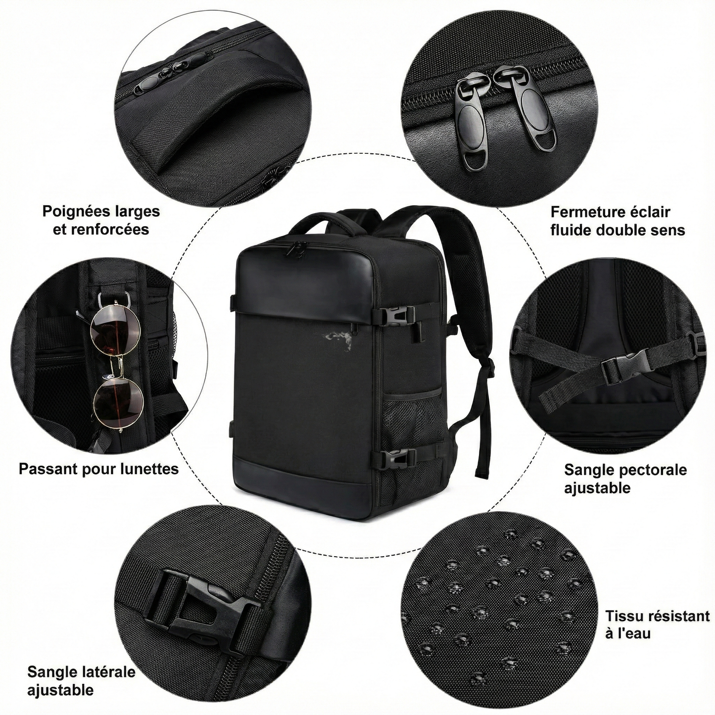 Sac cabine - Boussole