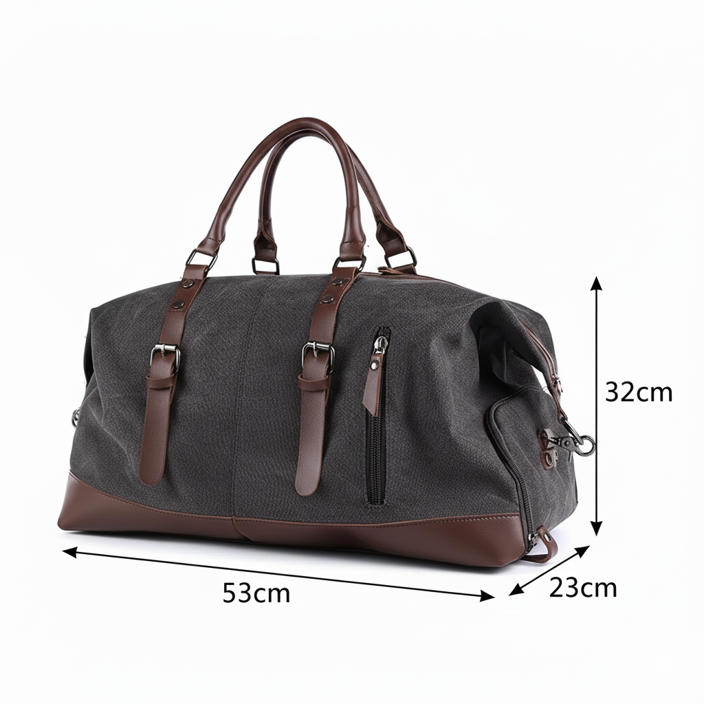 Sac de voyage en toile - Lupin