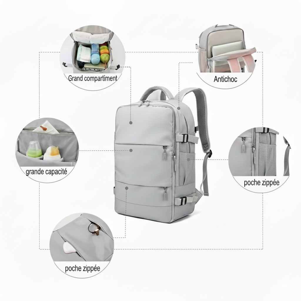 Sac à dos ordinateur - Luna