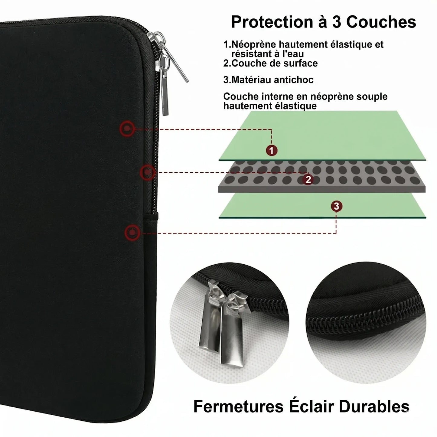 Housse de protection pour ordinateur portable - Blackshield